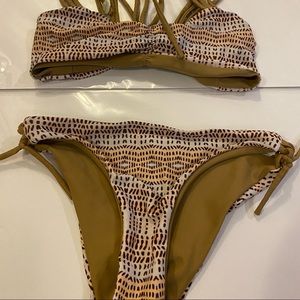 Two piece swimwear